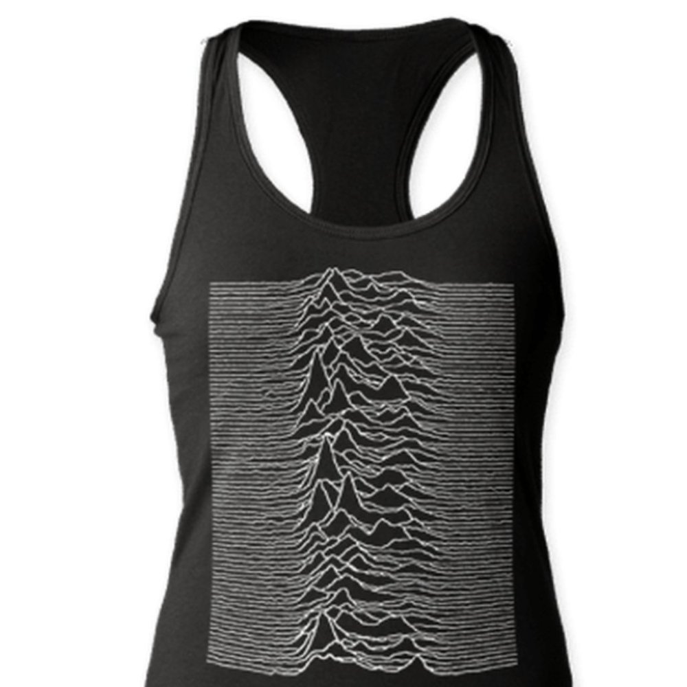 Joy Division "Unknown Pleasures" Tank Top (Medium)
